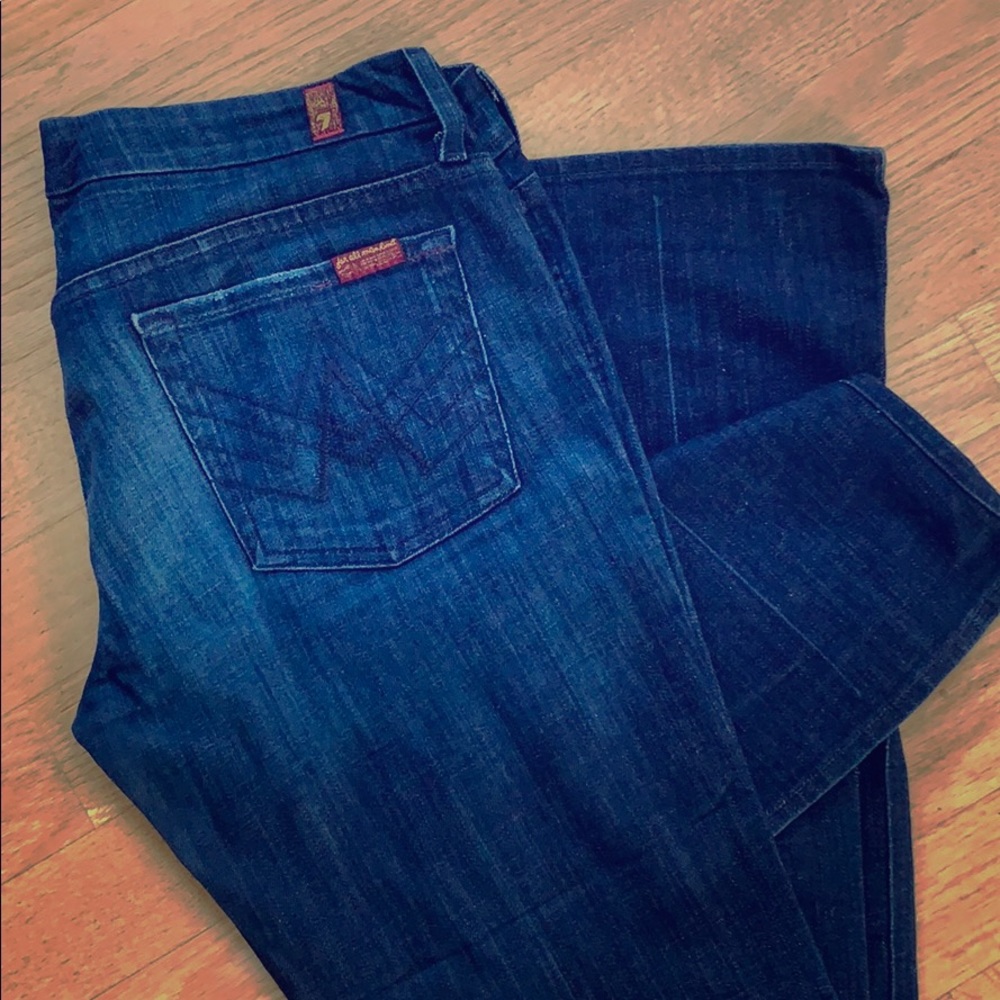 7 for All Mankind ‘A Pocket’ Flare Size 28